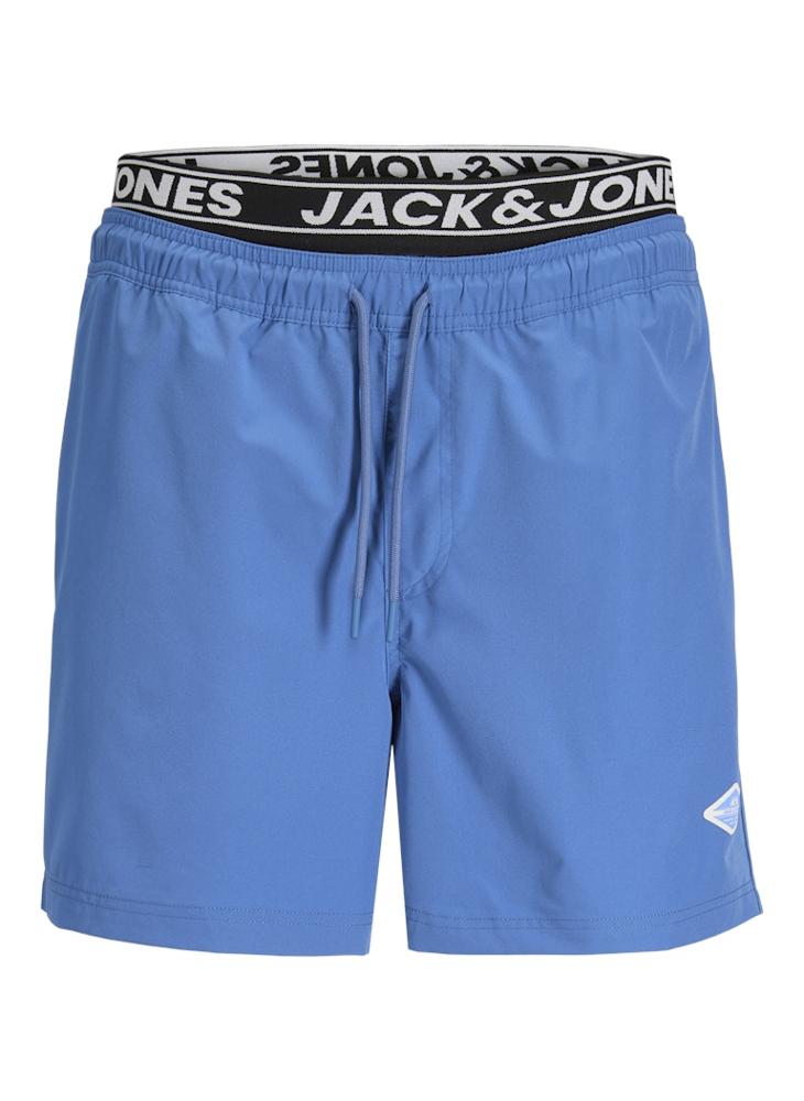 JACK & JONES Logo Drawstring Swim Shorts - Image 5